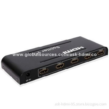 1.3b HDMI 1 x 4 Splitter, Accessing to Multiple HDMI Sinks
